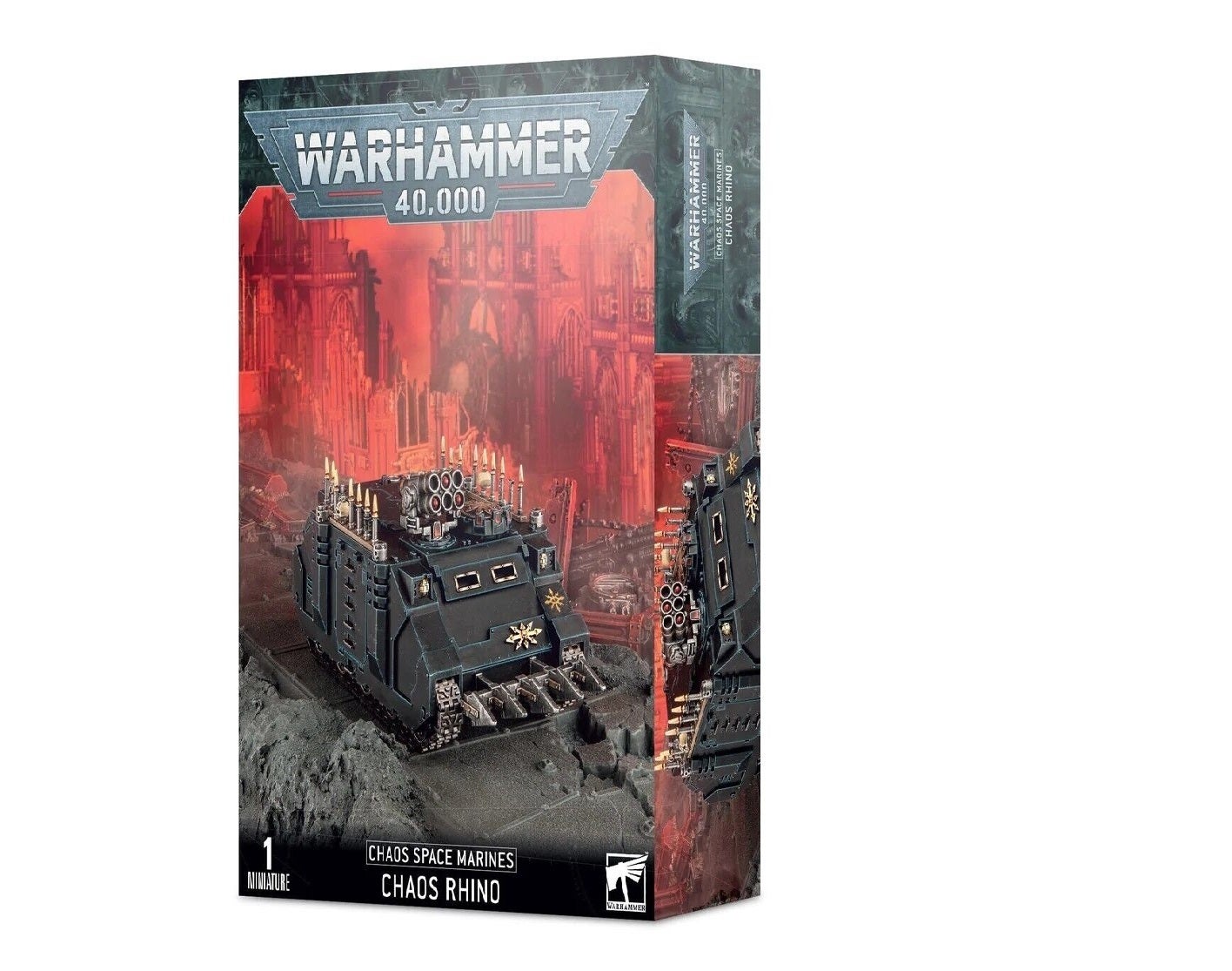 GAMES WORKSHOP WARHAMMER 40K Chaos Space Marines Chaos Rhinocéros Tank